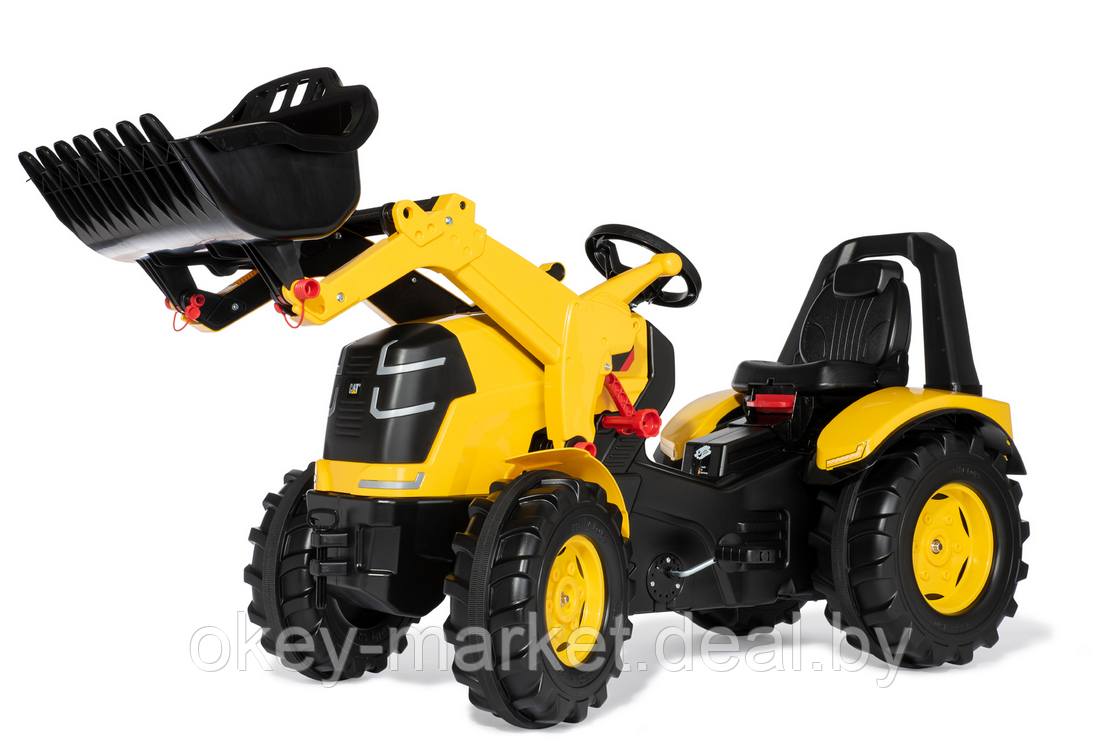 Детский педальный трактор Rolly Toys X-Trac Premium CAT 651115 - фото 1 - id-p119072896