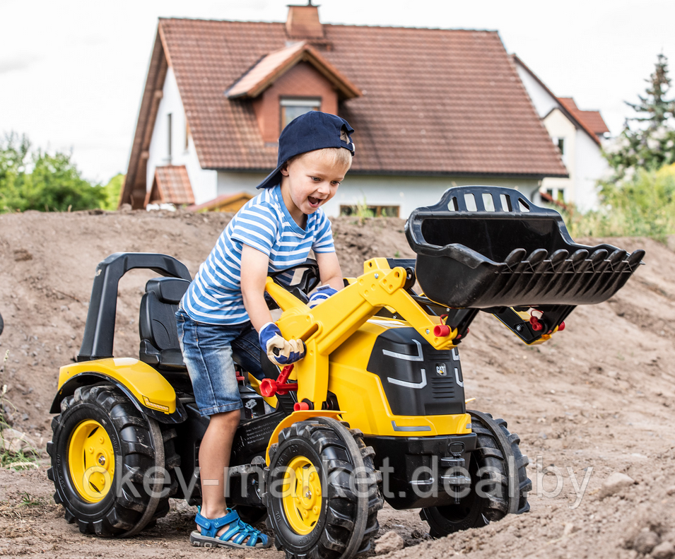 Детский педальный трактор Rolly Toys X-Trac Premium CAT 651115 - фото 2 - id-p119072896