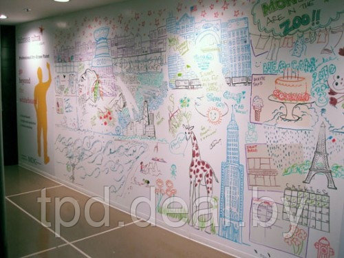 Краска с эффектом маркерной доски Specialty Dry Erase, цвет Белый - фото 3 - id-p3421751