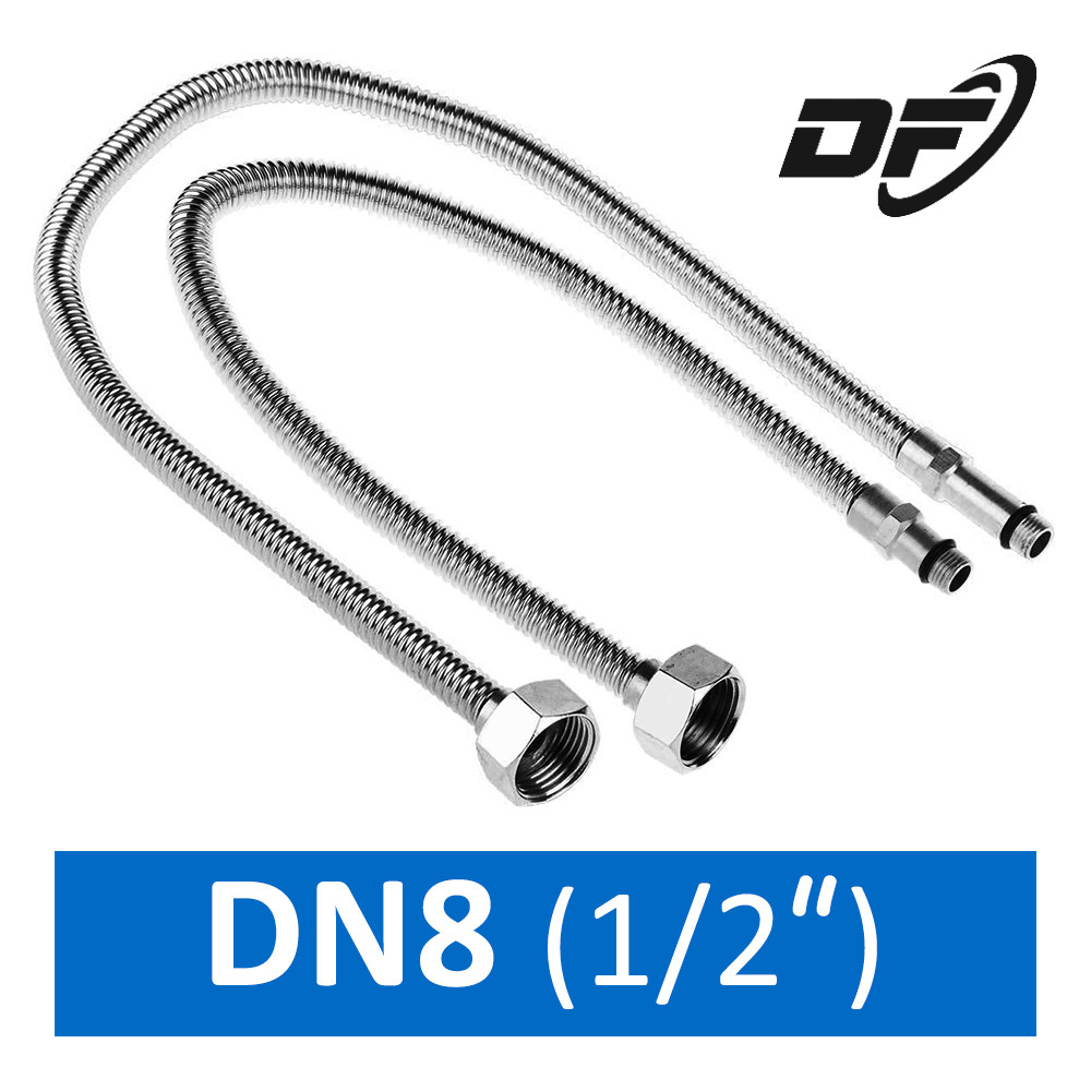 Шланг для смесителя DN8 Джем-Флекс 80 см гайка 1/2" х М10 - фото 1 - id-p75265102