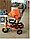 Детский трёхколёсный велосипед Infinity Trike, надувные колеса., фото 5