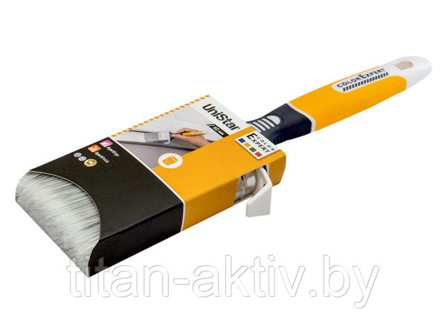 Кисть плоская 2,5""-60мм синтет. щетина (лаки) COLOR EXPERT (для всех видов лака)