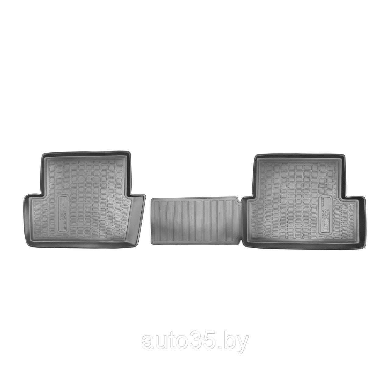 Коврики салонные для Nissan Qashqai (2007-2014) (зад)