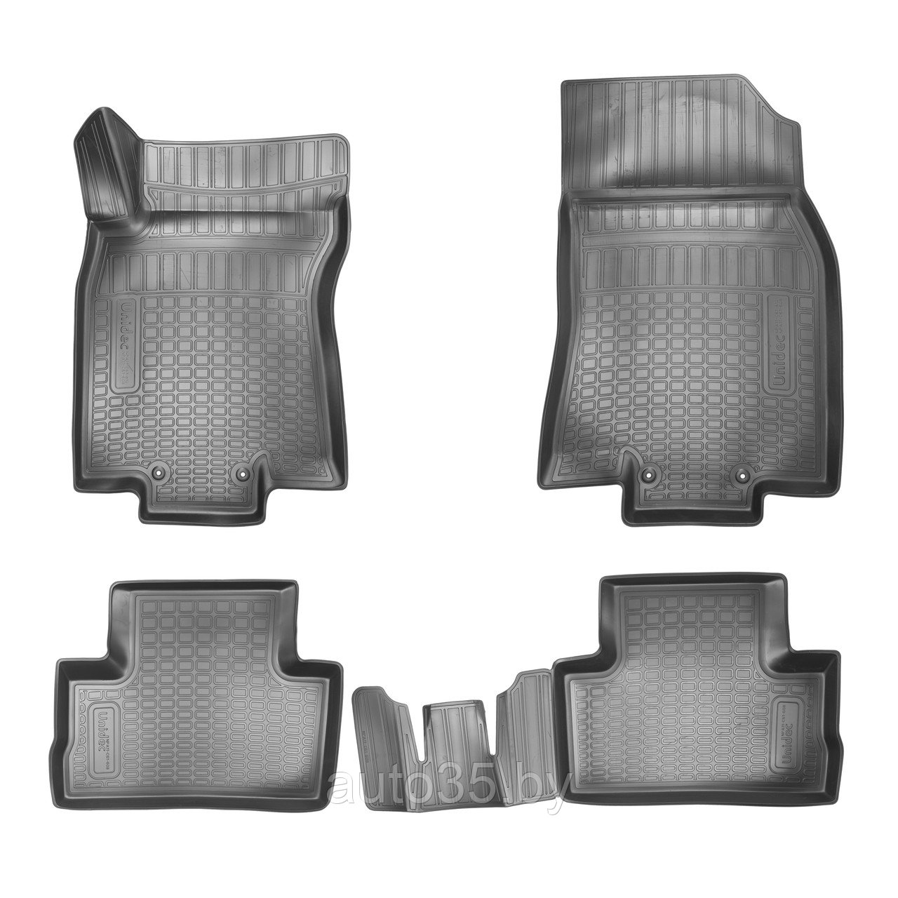 Коврики салонные для Nissan Qashqai (2015) (J11) 3D (российская сборка)