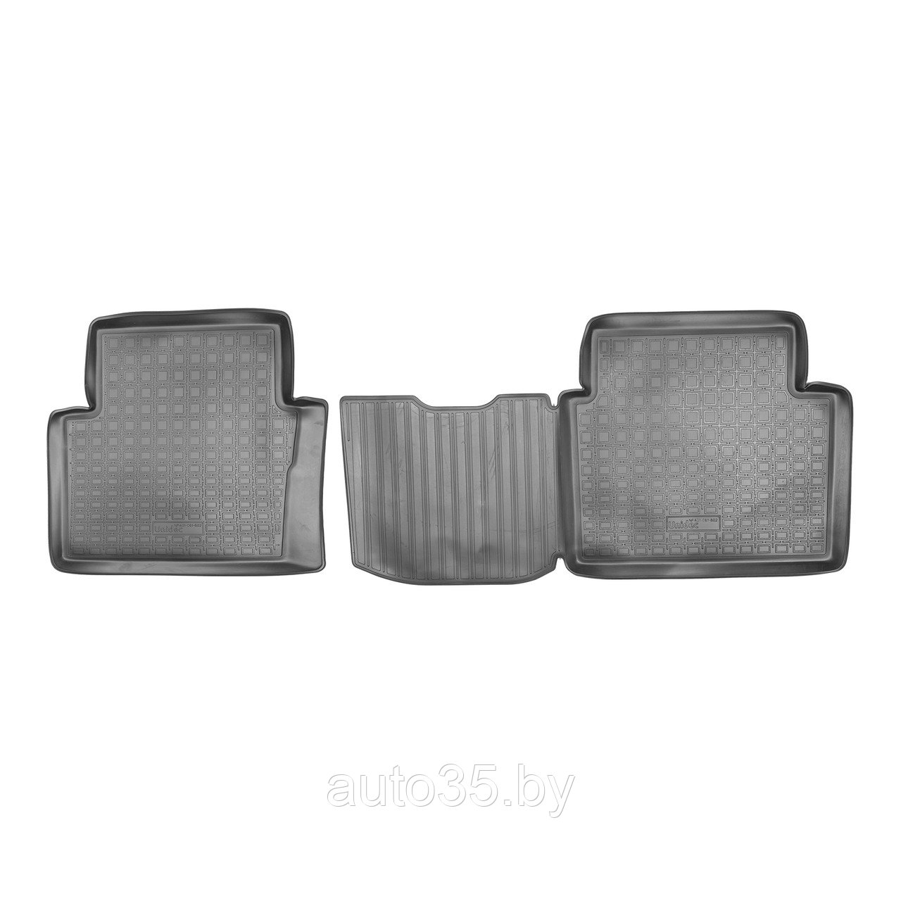 Коврики салонные для Nissan Qashqai+2 (2008) (зад)