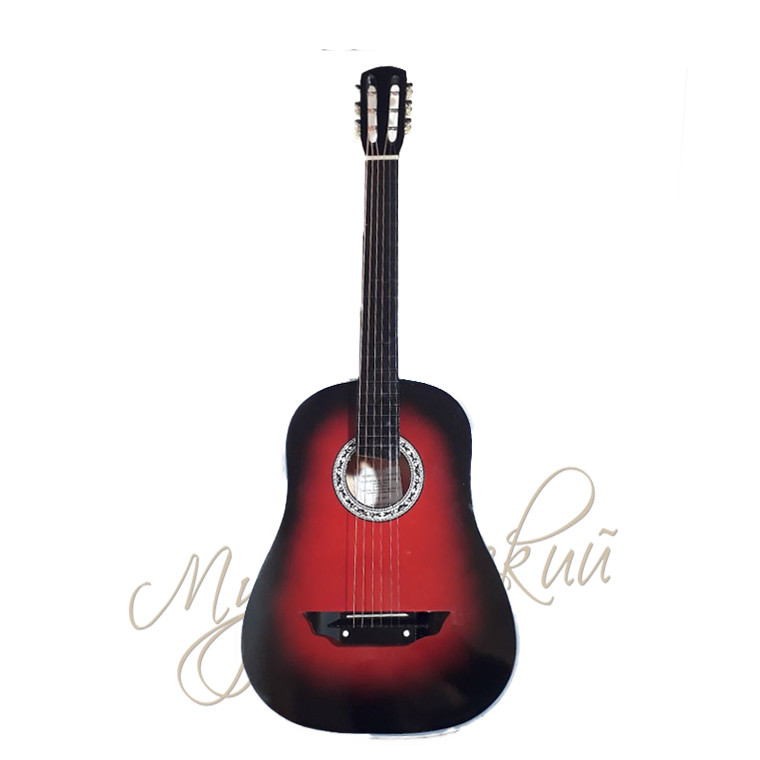 Гитара акустическая Аккорд 7C4(красная) - фото 1 - id-p54178838