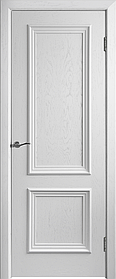Дверь межкомнатная Валенсия-4 ДГ 800*2000 Белая эмаль