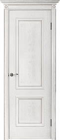 Дверь межкомнатная Валенсия ш. ДГ 800*2000 Эмаль серебро
