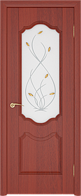 Дверь межкомнатная Орхидея ДО ПВХ 800*2000 Итальянский орех