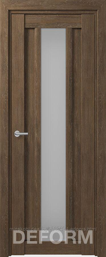 Дверь межкомнатная D14 DEFORM ДО матовое 800*2000 Дуб шале корица