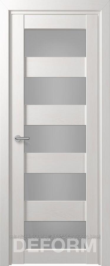 Дверь межкомнатная D12 DEFORM ДО матовое 800*2000 Дуб шале снежный