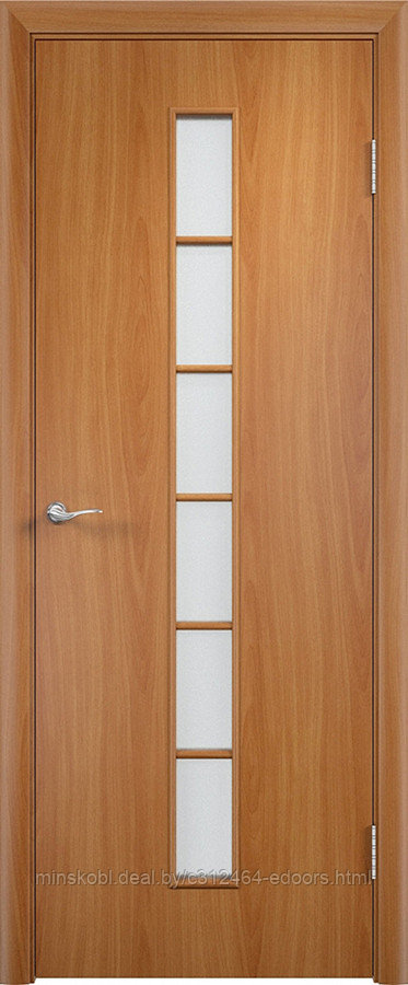 Дверь межкомнатная С12 ДО(Ю) 800*2000 Миланский орех
