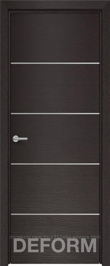 Дверь межкомнатная Н-12 800*2000 Дуб французский темный