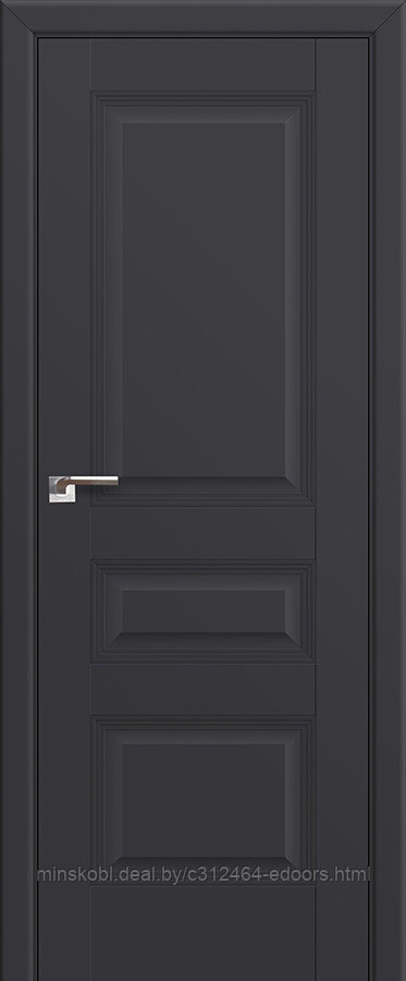 Дверь межкомнатная 66U 800*2000 Антрацит