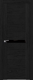 Дверь межкомнатная 2.01XN черный лак 800*2000 Даркбраун