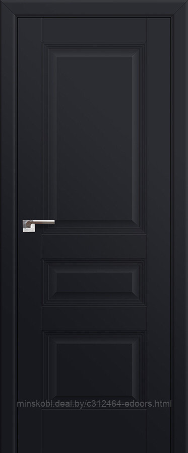 Дверь межкомнатная 66U 800*2000 Черный матовый
