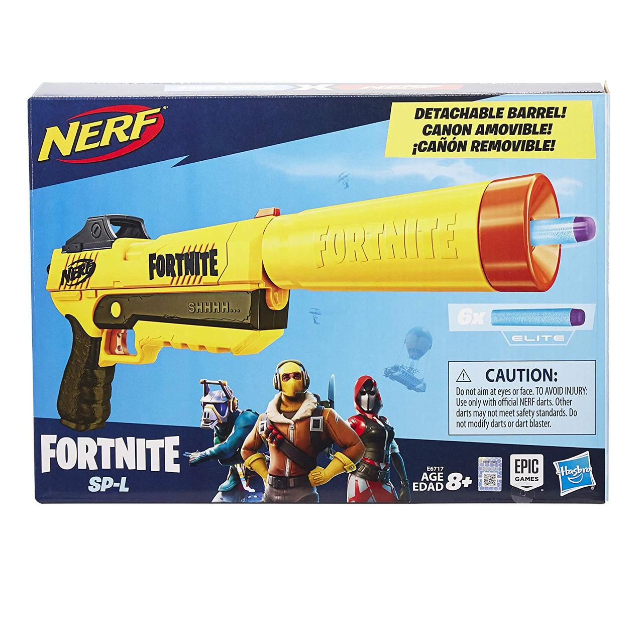 БЛАСТЕР NERF FORTNITE SP-L E6717 - фото 10 - id-p119104320