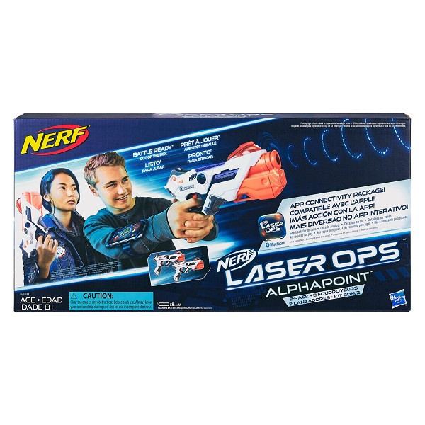 Нерф Лазерный бластер Nerf Laser Ops Pro Alphapoint E2281 - фото 2 - id-p119104322