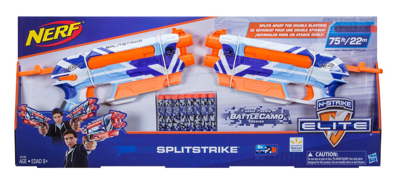 Бластер Nerf Нерф Элит C3135 Split Strike