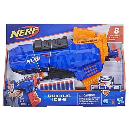 Бластер Нерф  со стрелами Элит Руккус Hasbro Nerf E2654, фото 2