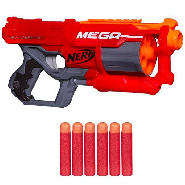 Бластер Nerf Нерф Мега Циклон-шок A9353