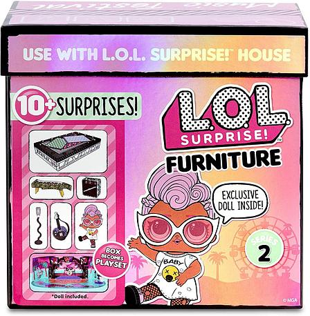 Набор LOL Furniture с куклой Grunge Grrrl и мебелью 564935, фото 2