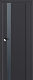 Дверь межкомнатная 62U серебряный мат.лак 800*2000 Антрацит