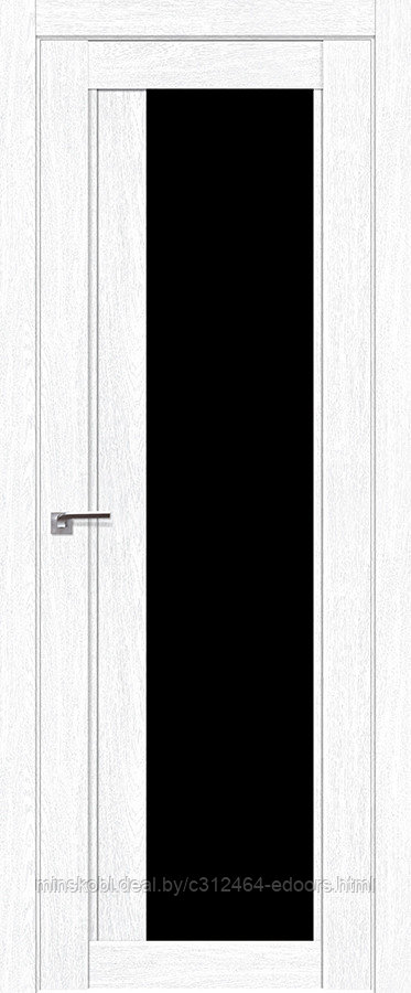 Дверь межкомнатная 2.72XN триплекс черный 800*2000 Монблан