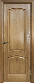 Дверь межкомнатная Капри-3 ДГ 800*2000 Дуб натуральный