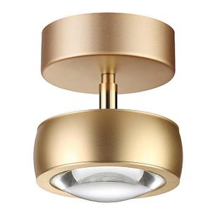 3874/10CL ODL19 219 матовый золотой Потолочный накладной поворотный светильник LED 10W 700Лм 3000К , фото 2
