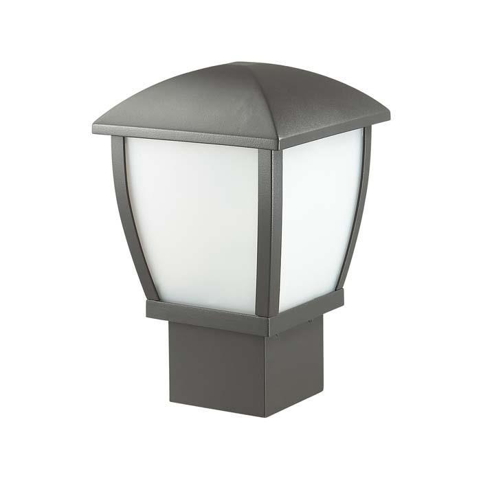 4051/1B ODL18 707 темно-серый/матовый белый Уличный светильник на столб IP44 E27 100W 220V TAKO