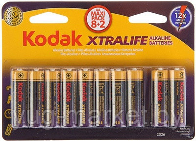 Батарейка Kodak LR6-8+2BL XTRALIFE
