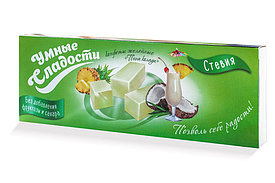 Конфеты желейные "Умные сладости" со вкусом Пина колада, 90гр. 1/20