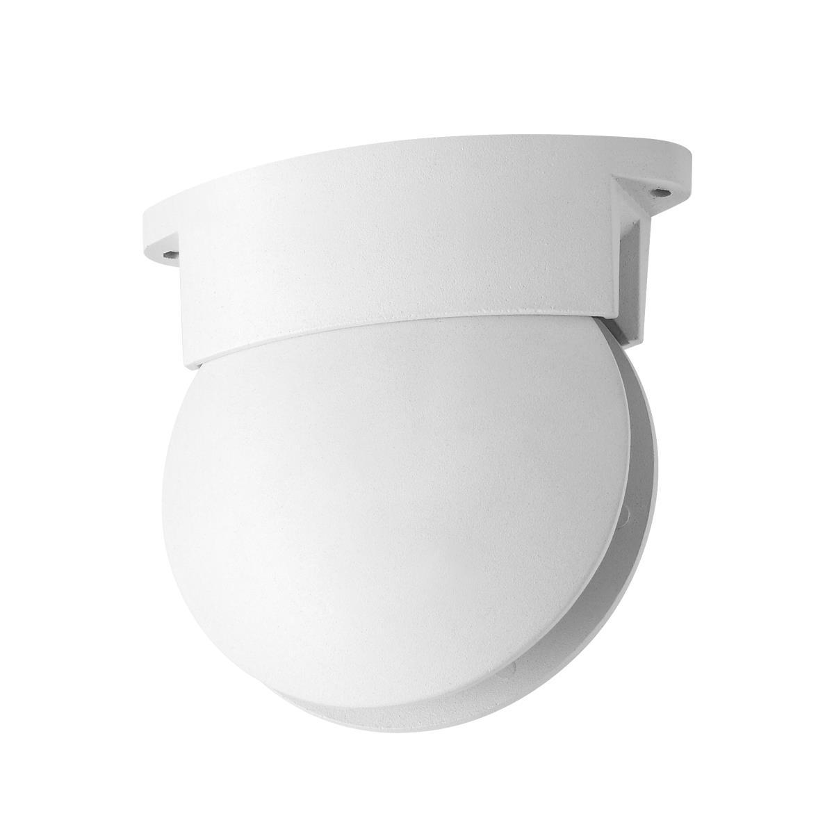3917/9CL ODL20 183 белый/металл Потолочный светильник LED 4000K 9W 220V ARROW IP64