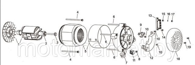 AVR benzogeneratora motomarket.by