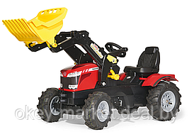Детский педальный трактор Rolly Toys Massey Ferguson 611140