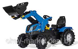Детский педальный трактор Rolly Toys Rolly Toys Farmtrac New Holland 611256