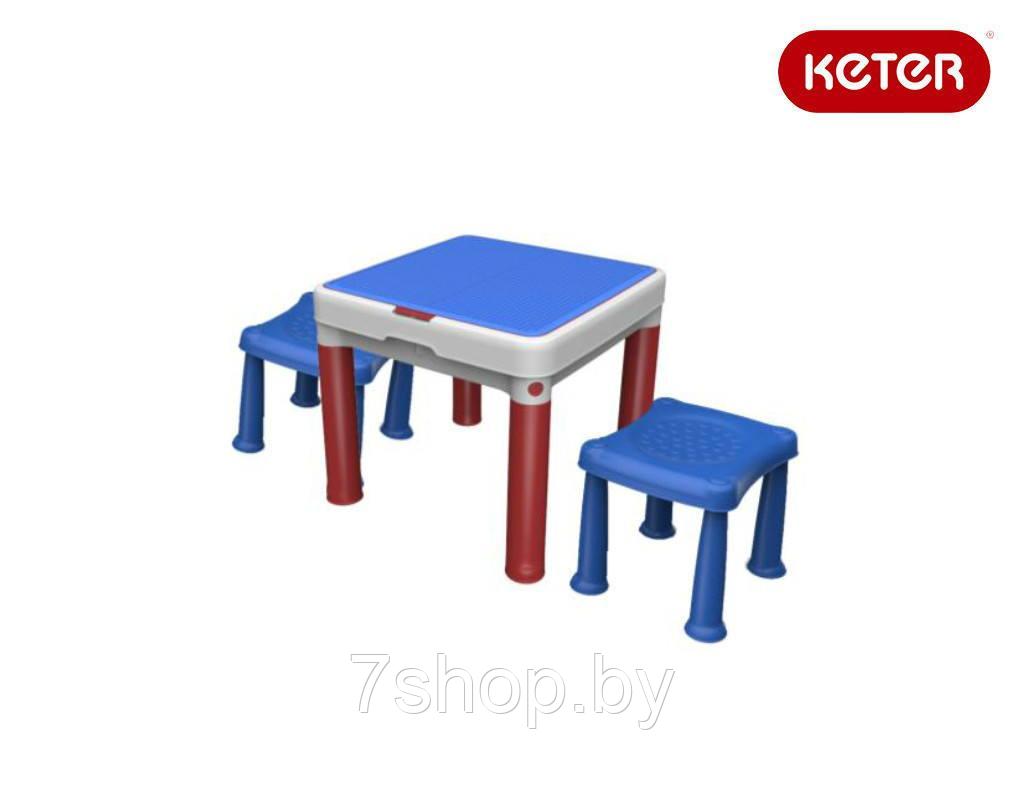 Детский набор Keter "Construction Lego Table" - фото 3 - id-p119123220