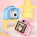 Детский фотоаппарат  Kids Camera CARTOON DIGITAL CAMERA X2, фото 2