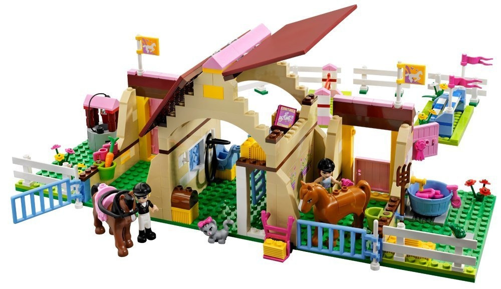 Детский конструктор Bela Friends арт. 10163 "Подружки. Городские конюшни", аналог Лего (LEGO) Френдс 3389 - фото 5 - id-p66771718