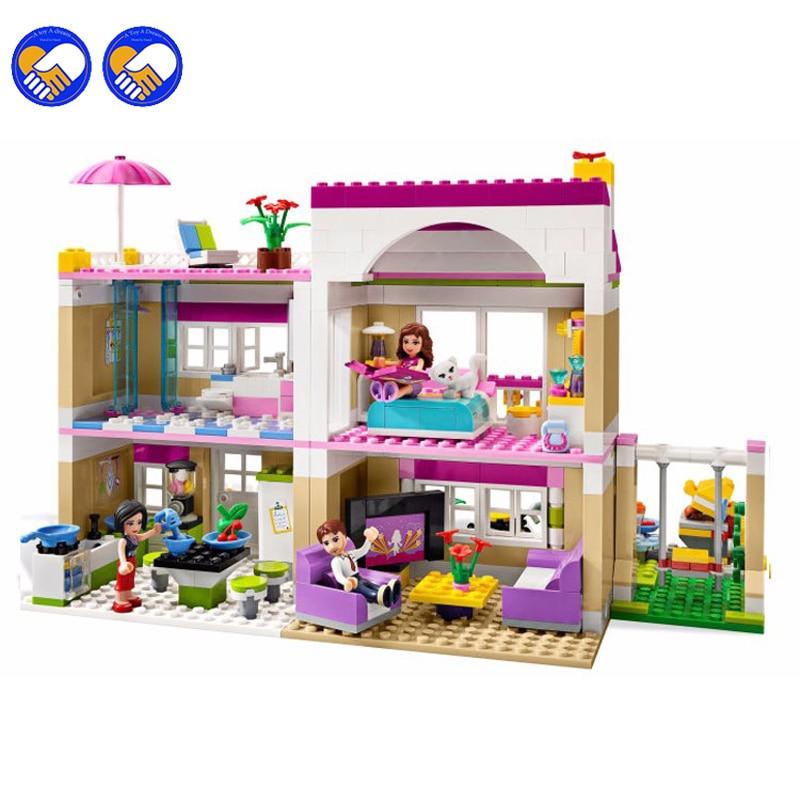 Детский конструктор Bela Friends арт. 10164 "Дом Оливии", аналог лего френдс LEGO Friends 3315 - фото 2 - id-p66771678