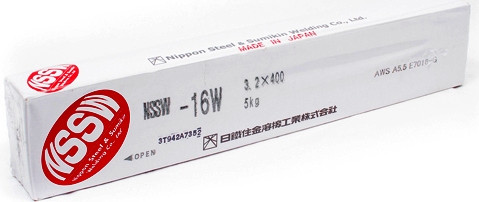 Nittetsu-16W 3,2мм электроды (аналог LB-52U, Pipeliner 16P, Conarc 52, УОНИ 13/55)