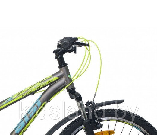 Велосипед Aist Rocky Junior 24 2.0" (серый) - фото 3 - id-p119125219