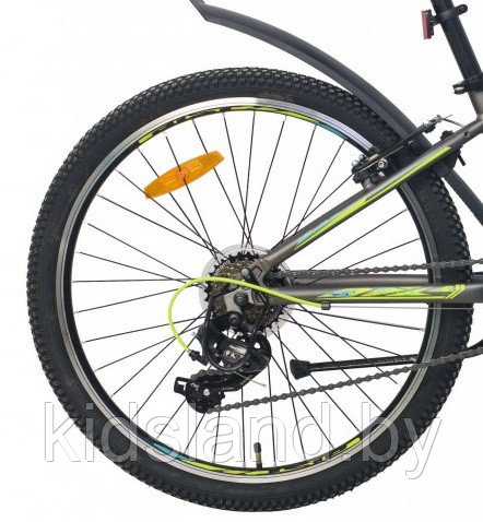 Велосипед Aist Rocky Junior 24 2.0" (серый) - фото 5 - id-p119125219