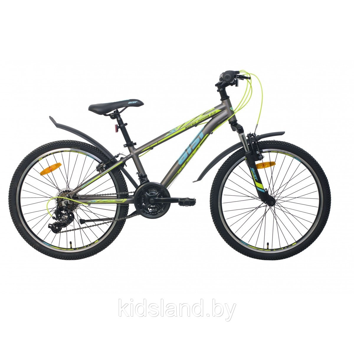 Велосипед Aist Rocky Junior 24 2.0"  (серый)