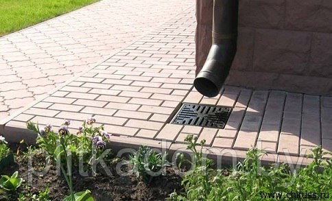 Тротуарная плитка "Кирпич"40мм серая - фото 1 - id-p119125497