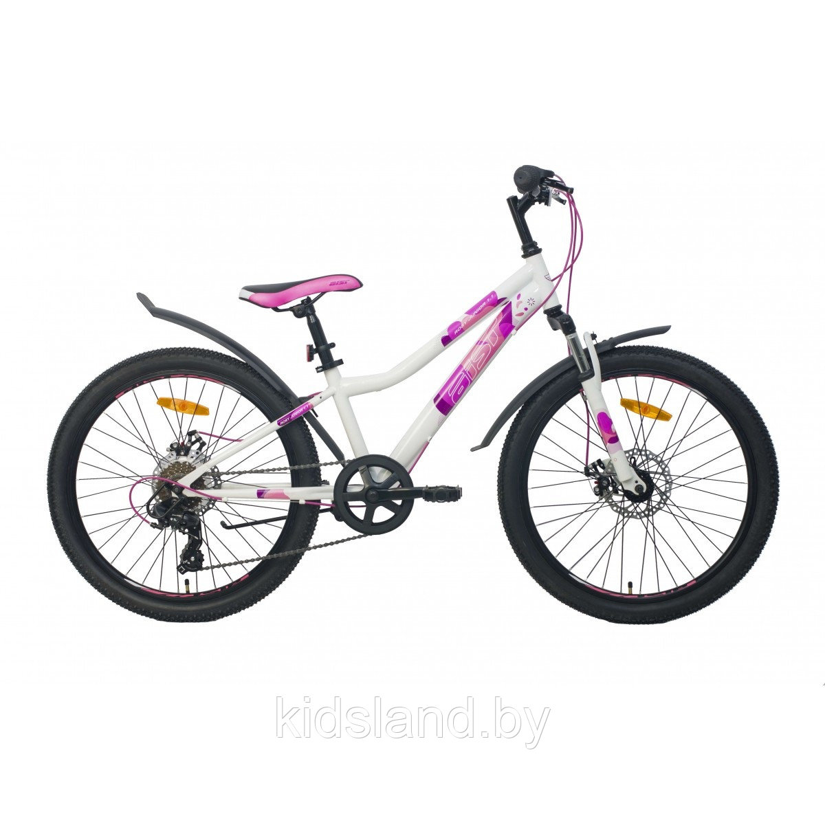 Велосипед Aist Rosy Junior Disc 24 1.1"  (белый)