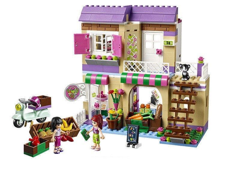 Детский конструктор Bela 10495 Friends Овощной рынок в Хартлейке аналог Лего (LEGO) Френдс 41108 - фото 4 - id-p101137570