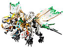 Детский конструктор Ninjago Ниндзяго Bela арт. 11164 Золотой Ультра Дракон, аналог LEGO Лего ниндзя го муви, фото 2