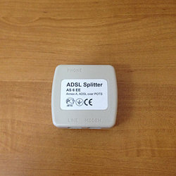 Сплиттер ADSL Splitter AS 6 EE Annex A, ADSL over POTS